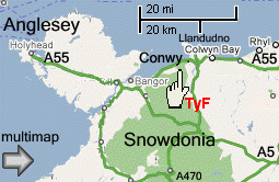 Trem Y Foel location map